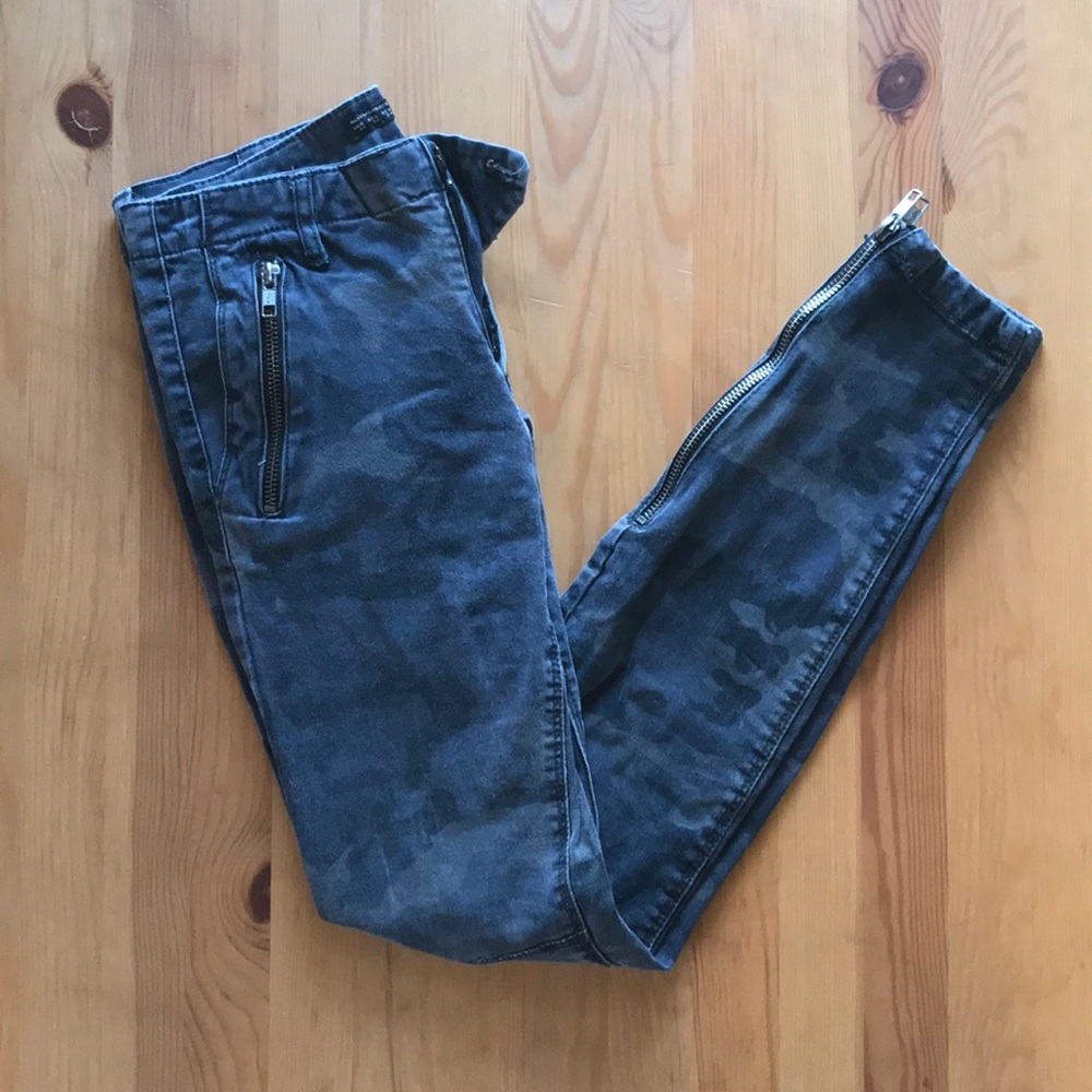 Zara Camo Jeans